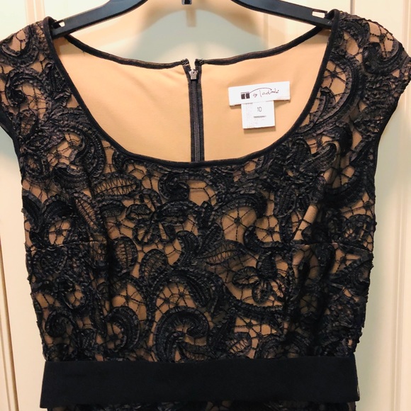 Holiday Dress! Tadashi Black Lace Dress - Picture 3 of 6